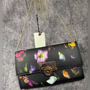 Ted Baker London Women’s Black Floral Crossbody Bag New with Tags